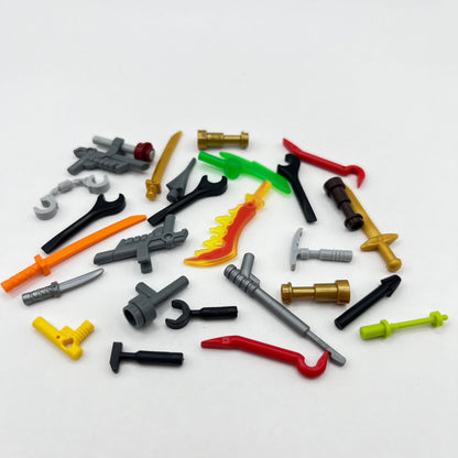 LEGO Mixed Tools and Minifigure Accessories, 23 Pieces