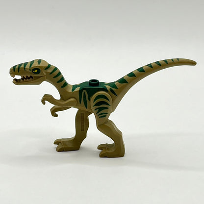 LEGO Coelophysis/Gallimimus, Dark Green Stripes, Dinosaur, Animal