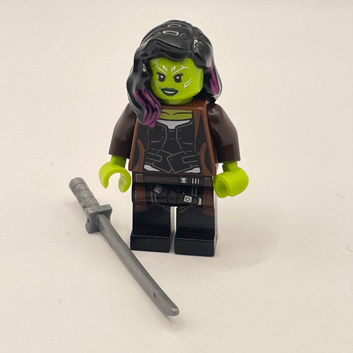 LEGO Gamora, Long Coat, Super Heroes, Minifigures (sh0506)