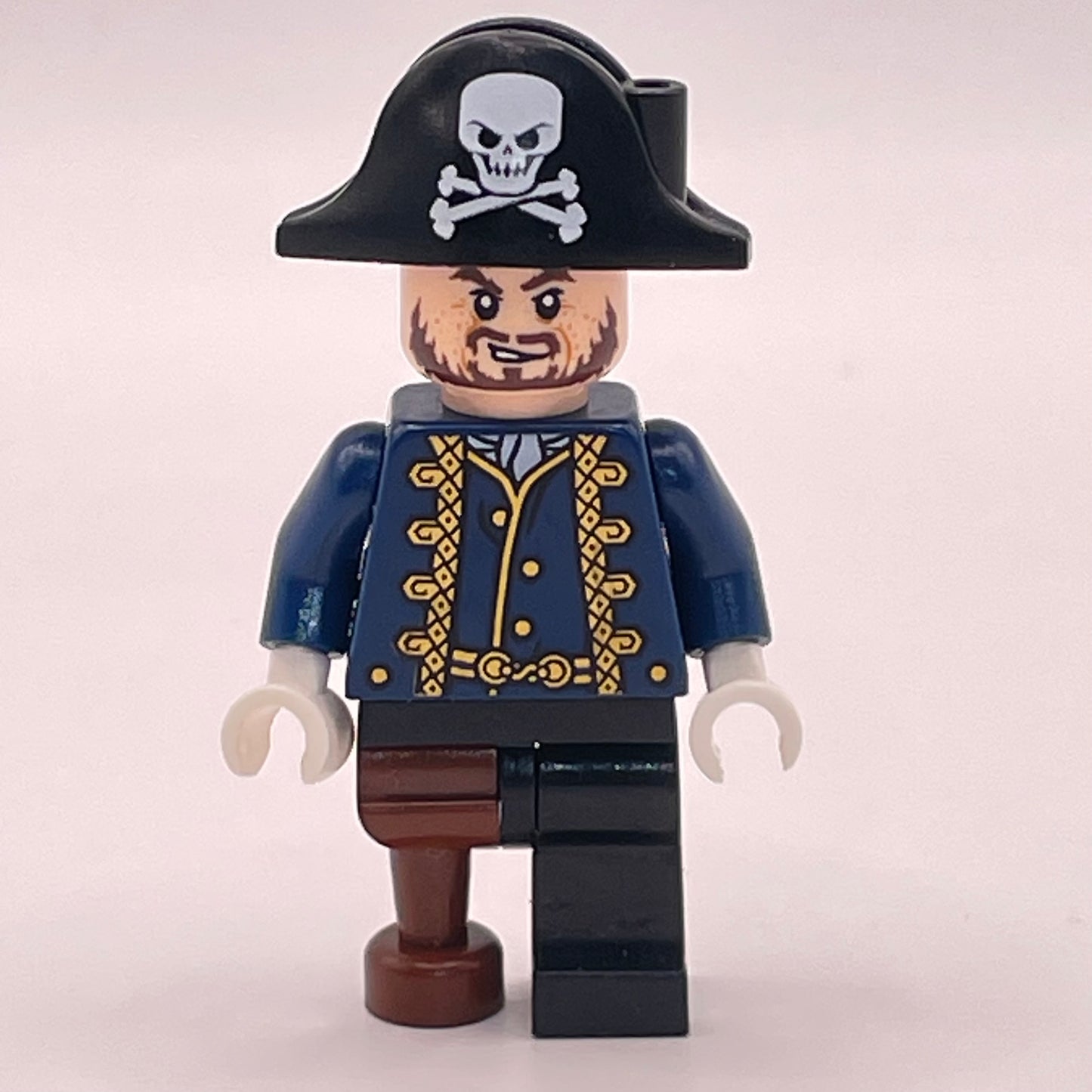 LEGO Hector Barbarossa, Pirates of the Caribbean, Minifigure (poc028) incorrect head