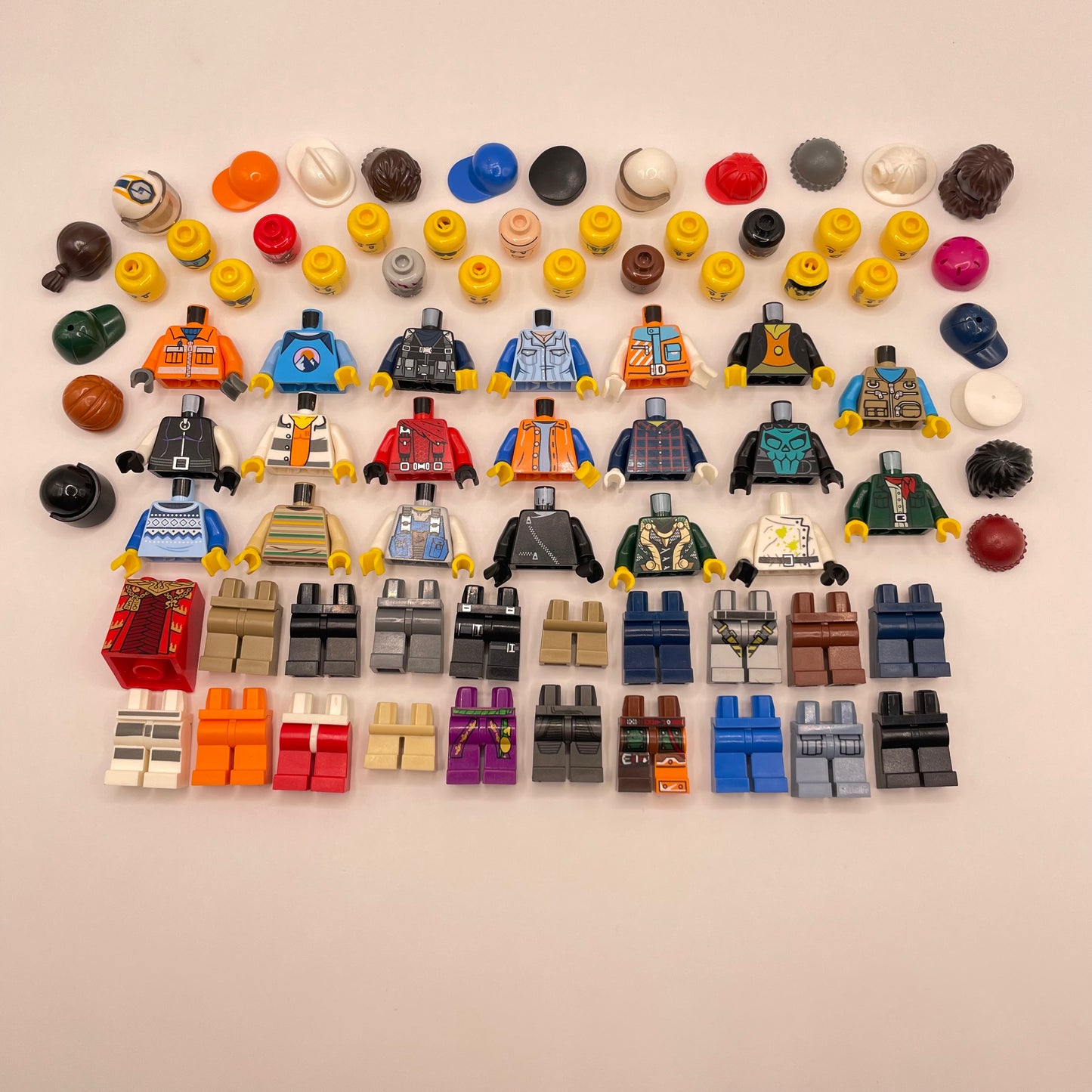 LEGO Build a Minifigure, Mix and Match City Figures, Set of 20