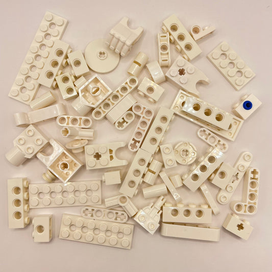 LEGO Technic, White, Approx. 60g