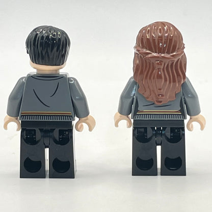 LEGO Harry and Hermione - Cardigan, Harry Potter, Minifigure (hp238, hp240)