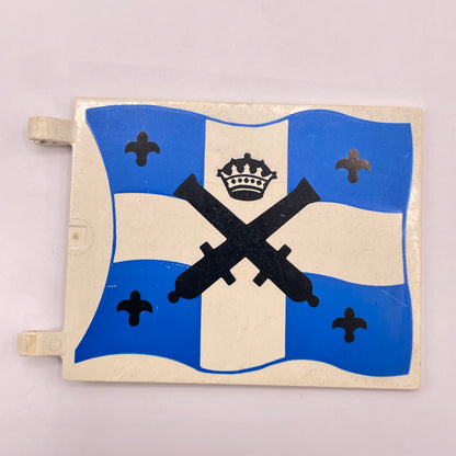 LEGO Pirate Flag, Crossed Canons, Pirate, Minifigure (1 piece) playwear, #1