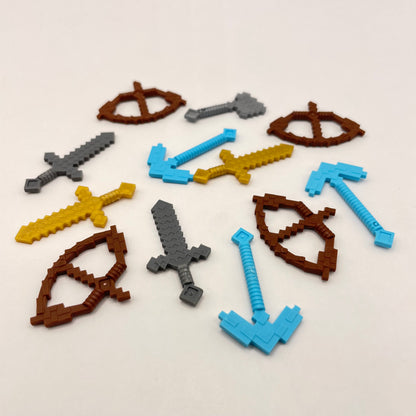 LEGO Weapons, Minecraft, Minifigure, 12 Pieces