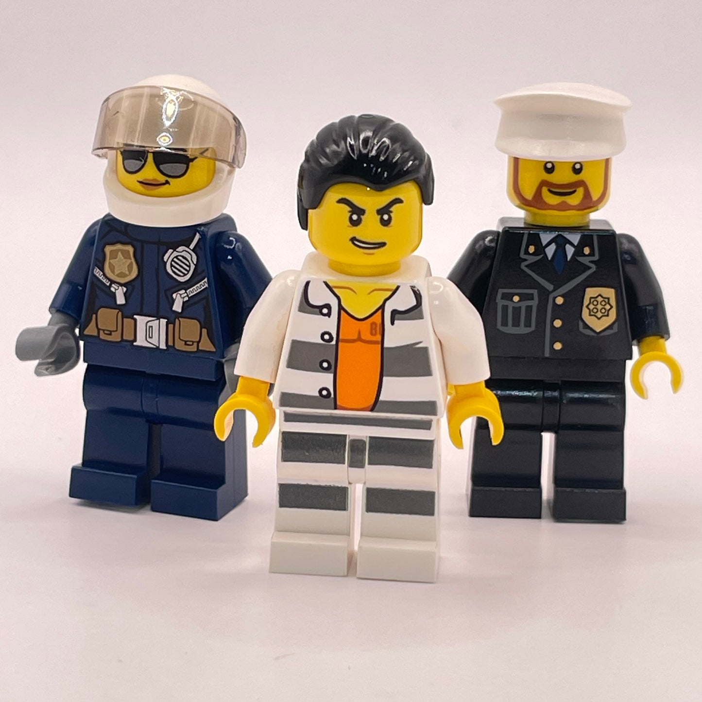 LEGO Cops and Robber, City, Minifigures (Pack of 3)