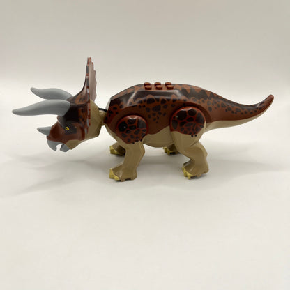 LEGO Triceratops, Reddish Brown, Dinosaur