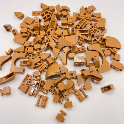 LEGO Mixed Bricks, Medium Nougat, Approx. 90g