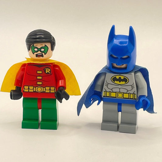 LEGO Batman and Robin, Super Heroes, Minifigure (sh0111, sh0112) (2 pack)