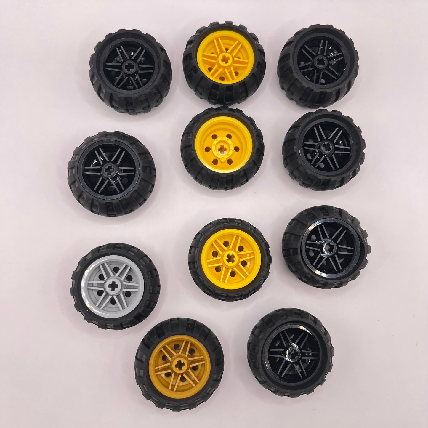 LEGO Wheels, Mixed Colours, Vehicle Pieces, Approx. 140g
