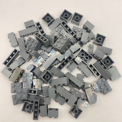 LEGO Small Bricks, Dark Bluish Grey, Approx. 100g