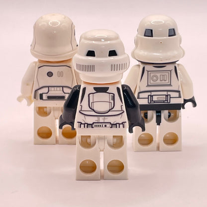 LEGO Mixed Troopers, Star Wars, Minifigure, (3 Pack) Yellowed