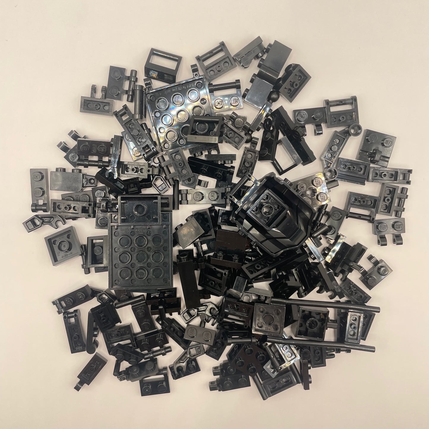 LEGO SNOT, Flexible connections, Black, Approx. 80g