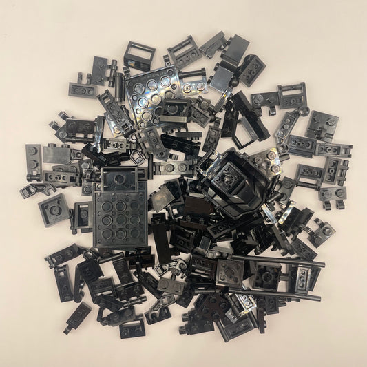 LEGO SNOT, Flexible connections, Black, Approx. 80g