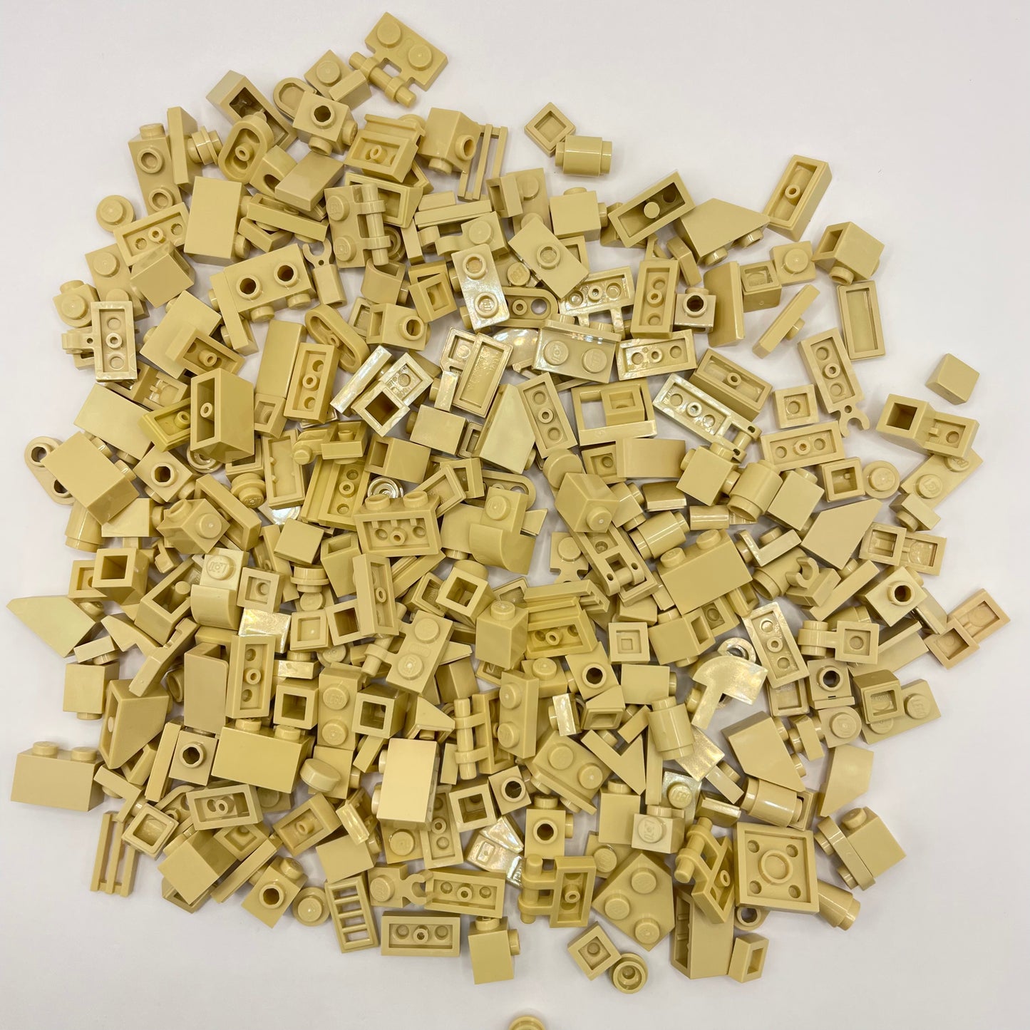LEGO Greebling, Tan, Approx. 100g