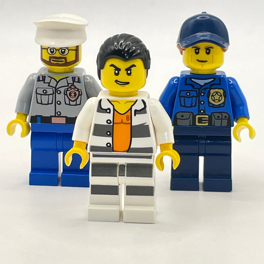 LEGO Police and Robbers, City, Minifigures (pack of 3)