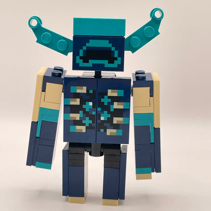 LEGO Warden - Brick Built, Minecraft, Minifigure (min148)