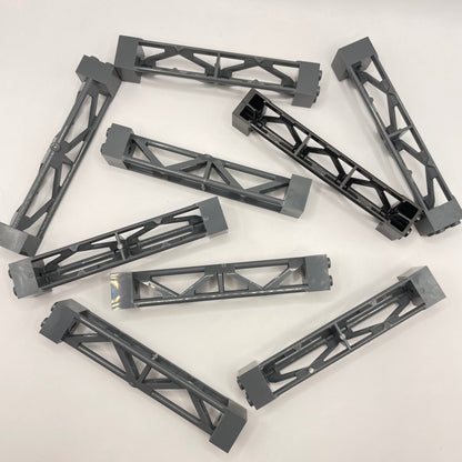 LEGO Girders, Mixed Grey, 9 Pieces