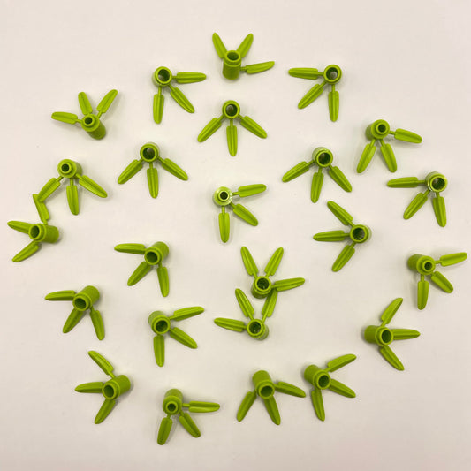LEGO Lime Bamboo Leaves 25 Pieces