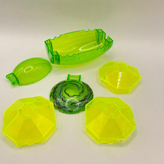 LEGO Transparent Neon, Windscreen, Vehicle (7 Pieces)