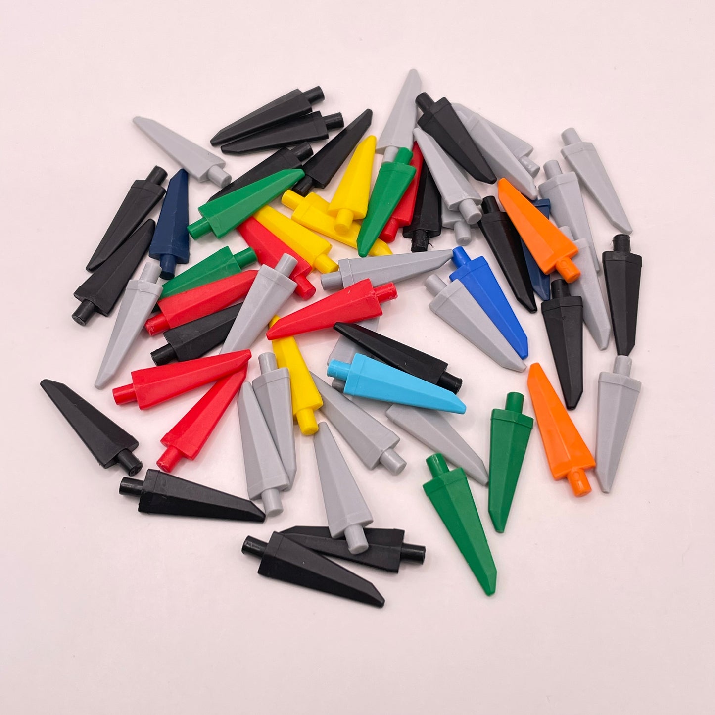 LEGO Spikes, Colourful, Tools and Weapons, Minifigure, 55 Pieces