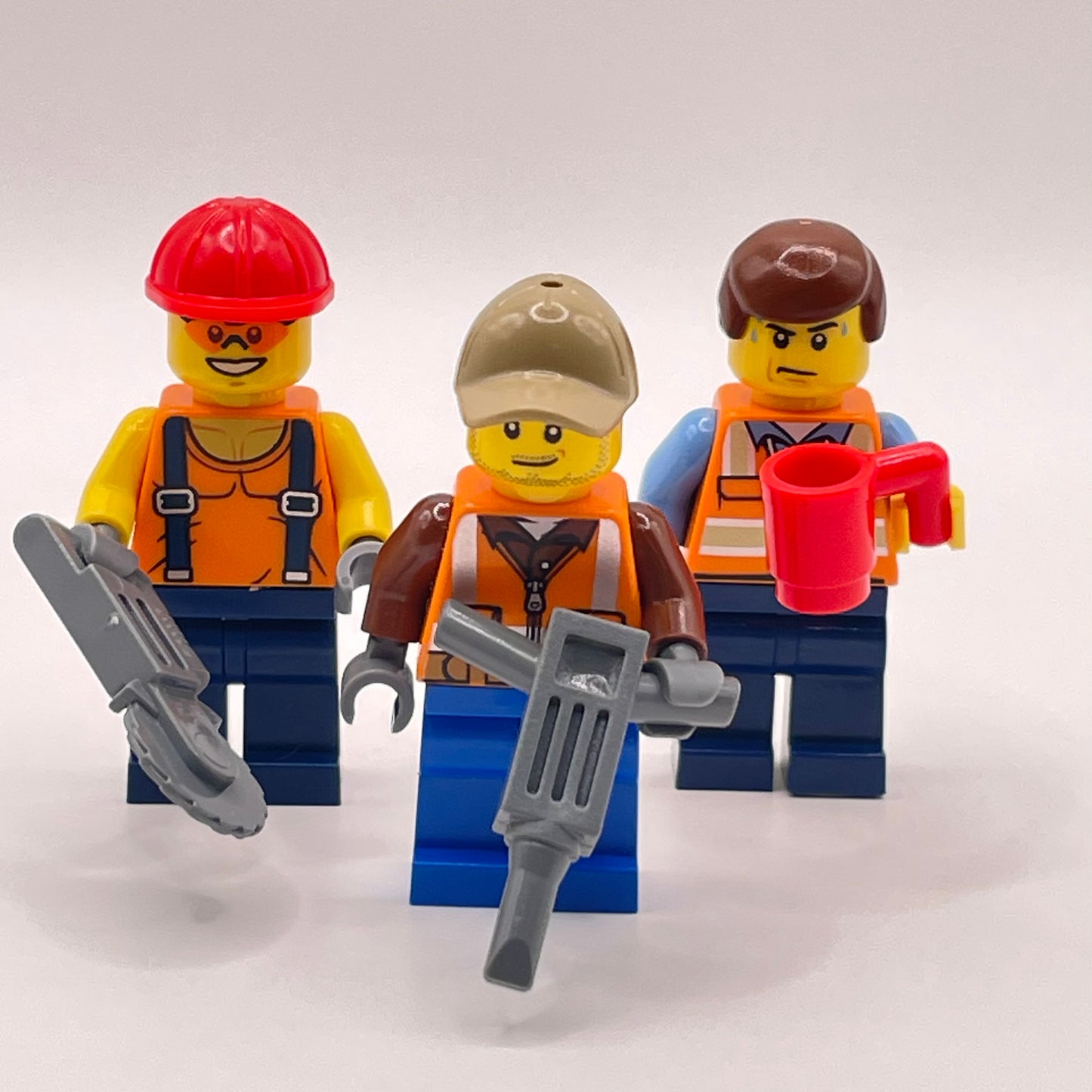 LEGO City Tradies with Tools, Minifigures, Set of 3