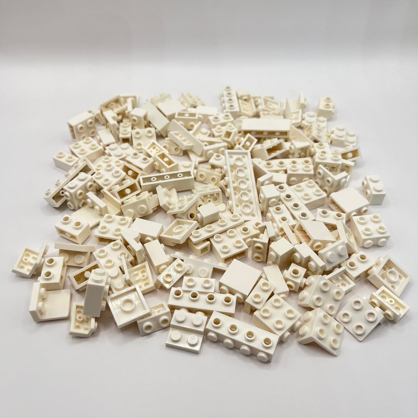 LEGO White Mixed SNOT Pieces Approx. 120g