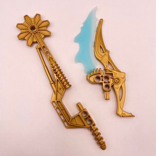 LEGO Bionicle, Weapons, Gold, Peal, 2 Pieces