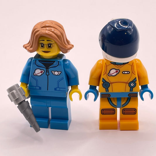 LEGO Lunar Research Astronaut, City, Minifigure (2 Pack)