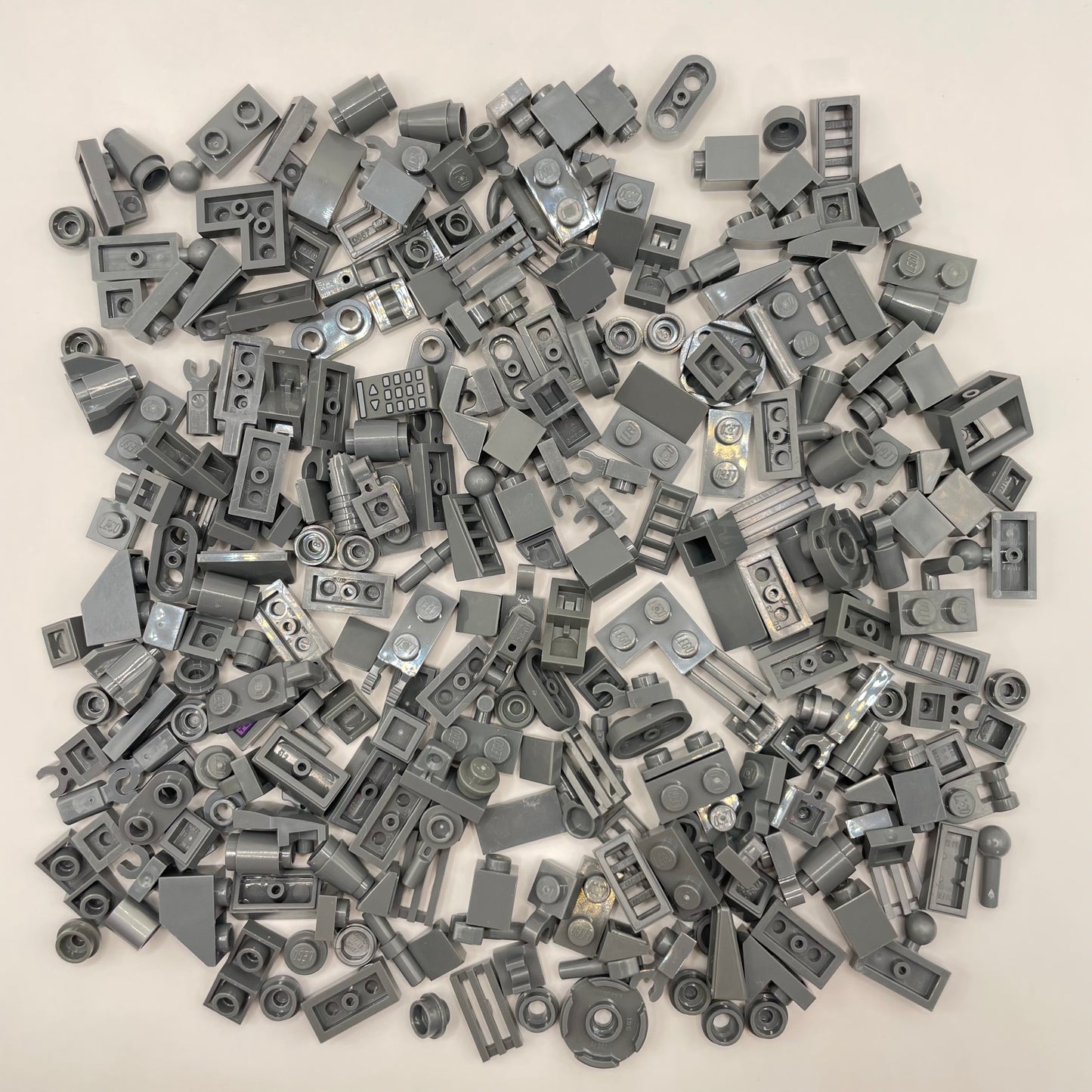 LEGO Greebling, Dark Bluish Grey, 250 Pieces