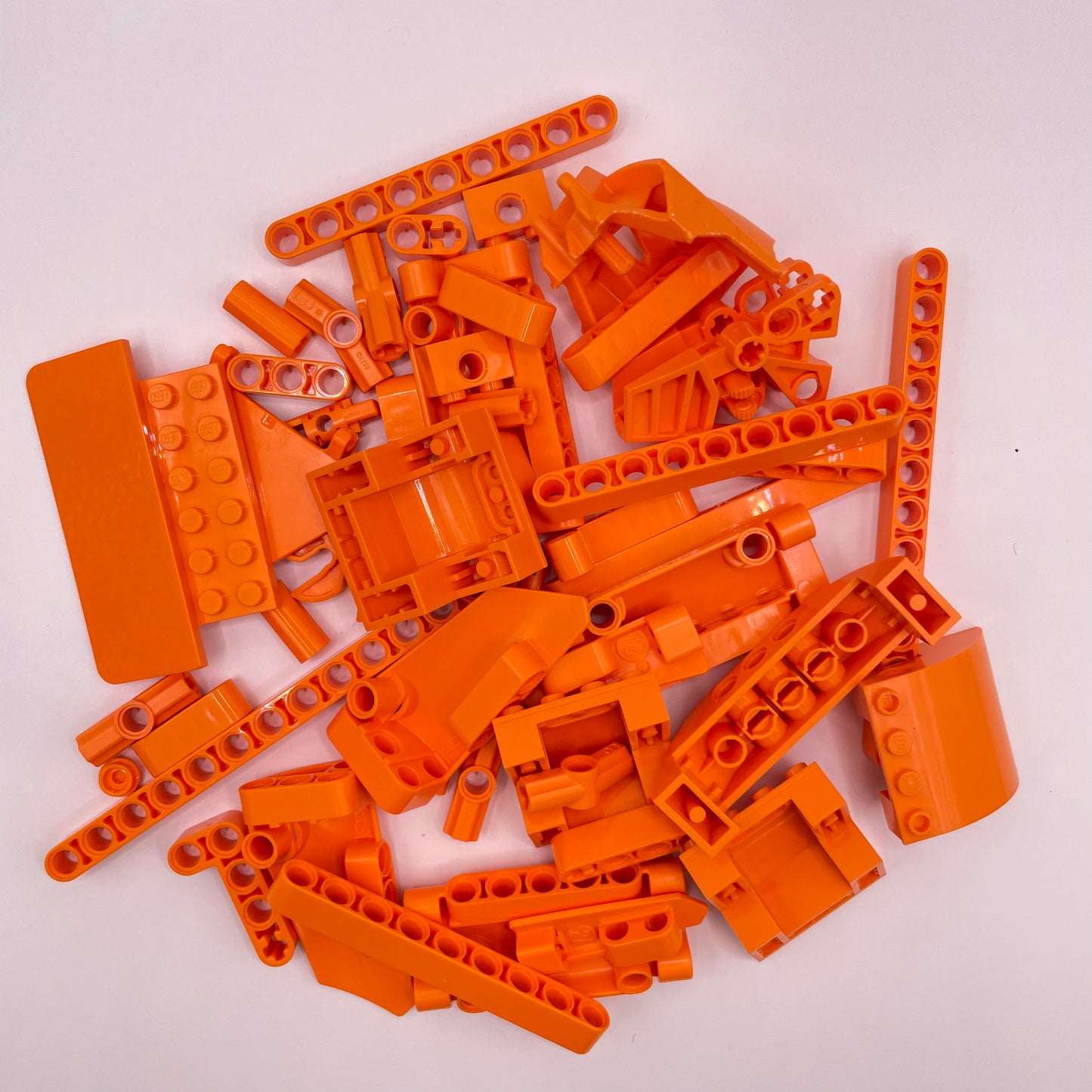 LEGO Orange, Technic, Approx. 100g