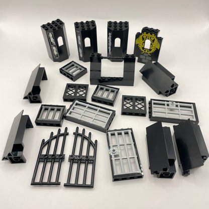 LEGO Castle Pieces, Black, Building, 100g