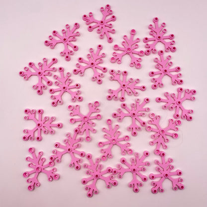 LEGO Plant Leaves 6x5, Bright Pink, 20 Pieces (2417)
