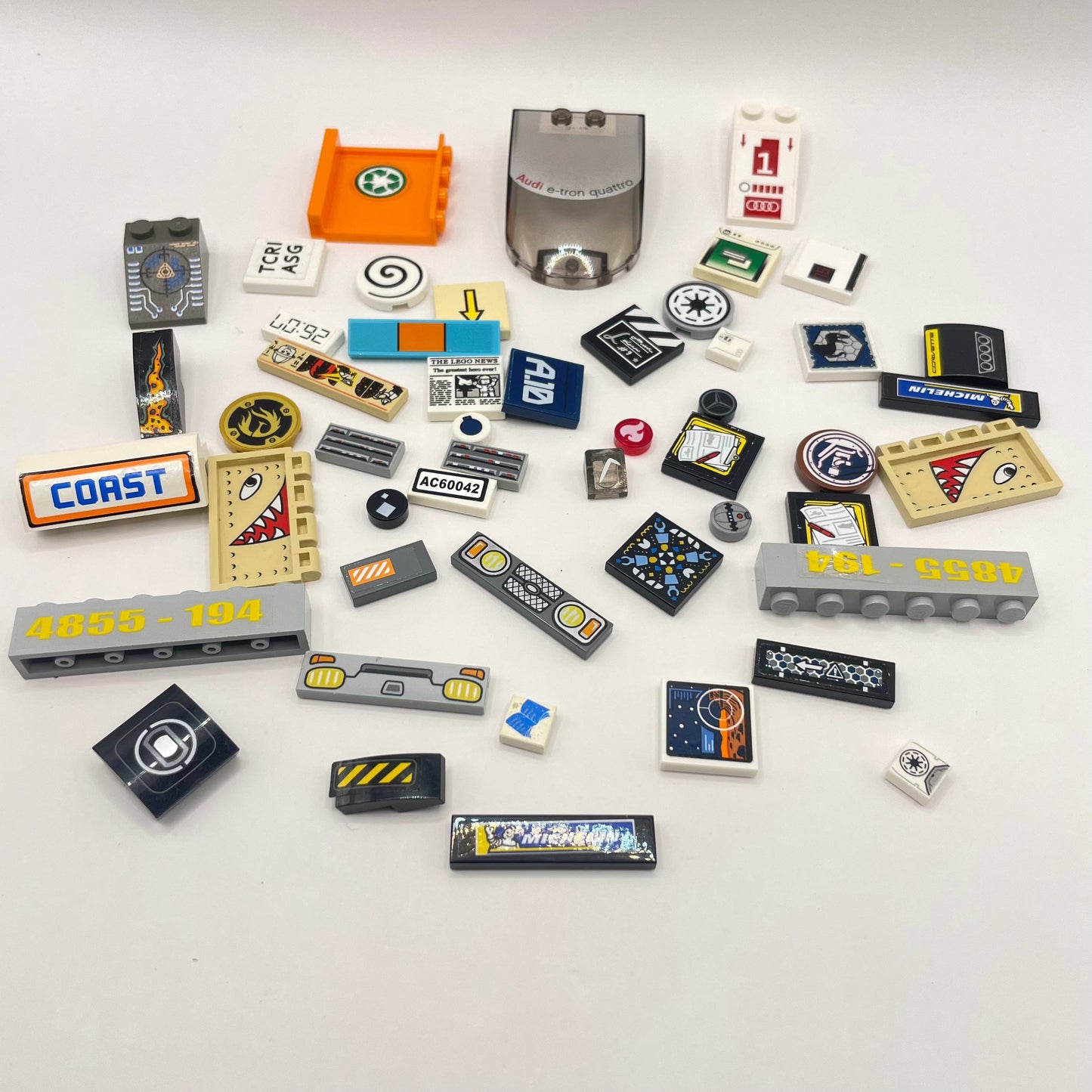 LEGO Prints and Stickers, Mixed Pieces, 35 Pieces