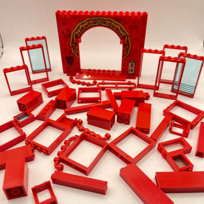 LEGO Red, Building Pieces, 130g
