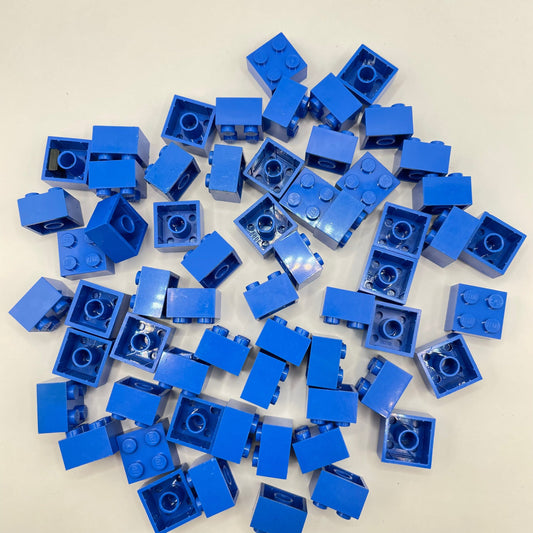 LEGO Blue, 2x2 Bricks, 75 Pieces