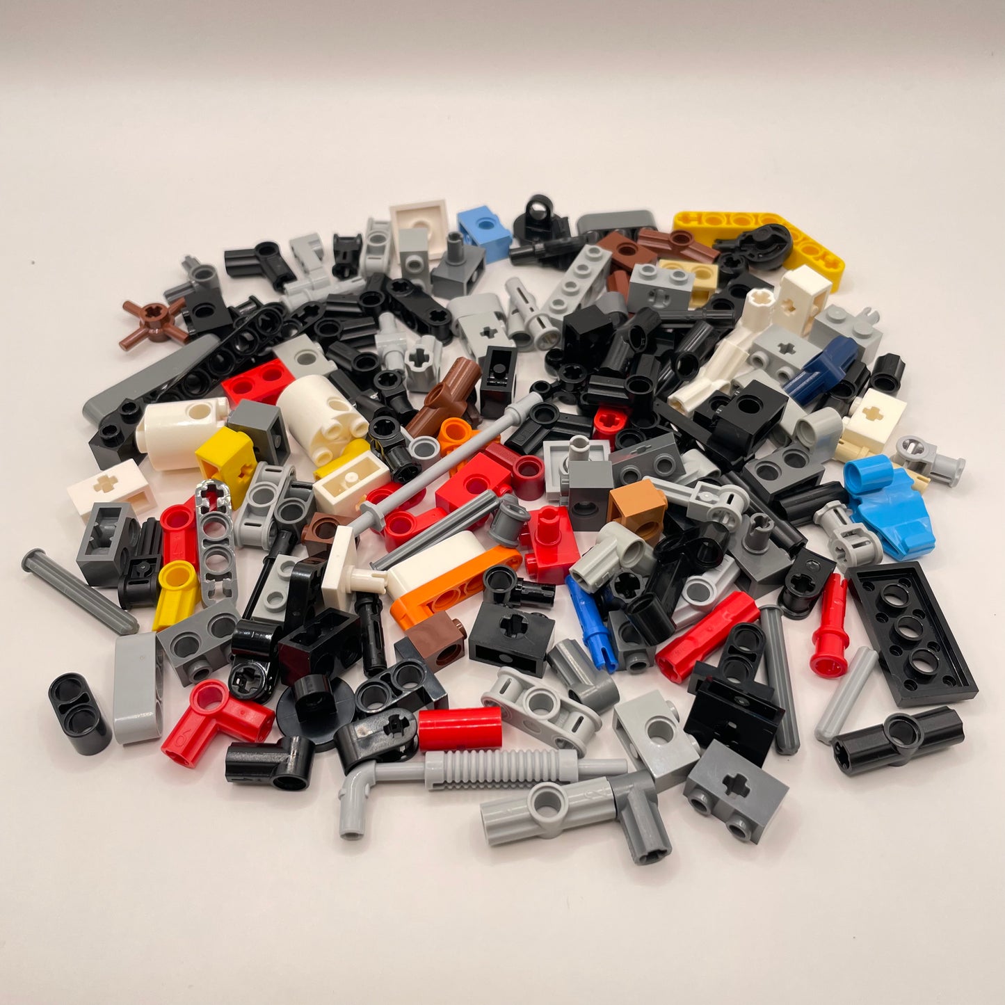 LEGO Small Technic Bricks and Pieces, Mixed Colours, Approx. 100g