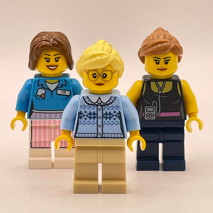 LEGO City Ladies, Minifigures, Set of 3