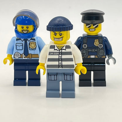 LEGO Police and Robbers, City, Minifigures (pack of 3)