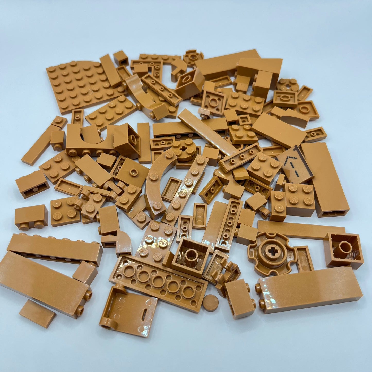 LEGO Medium Nougat, Mixed Bricks, Approx. 90g