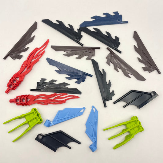 LEGO Bionicle Feather, Wings, Fire, Technic, Mixed Colours, 18 Pieces