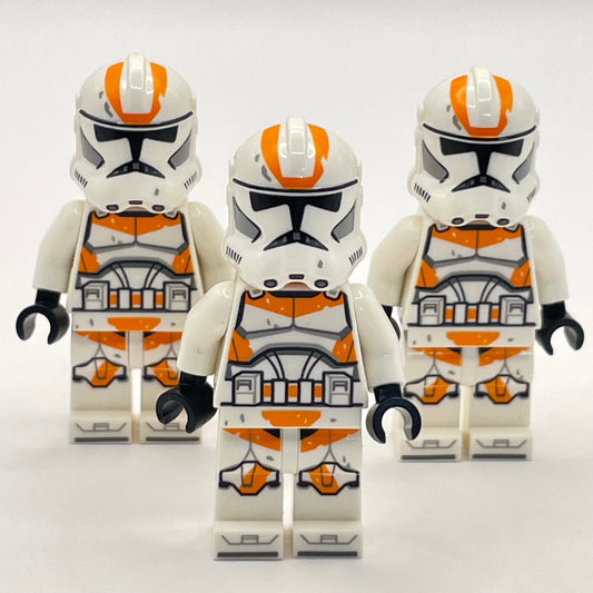 LEGO Clone Trooper - 212th Attack Battalion, (Phase 2), Star Wars, Minifigure (sw1235) (Pack of 3)