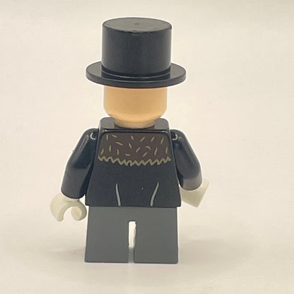 LEGO The Penguin, Fur Collar, Super Heroes, Minifigure (sh0096) Marked