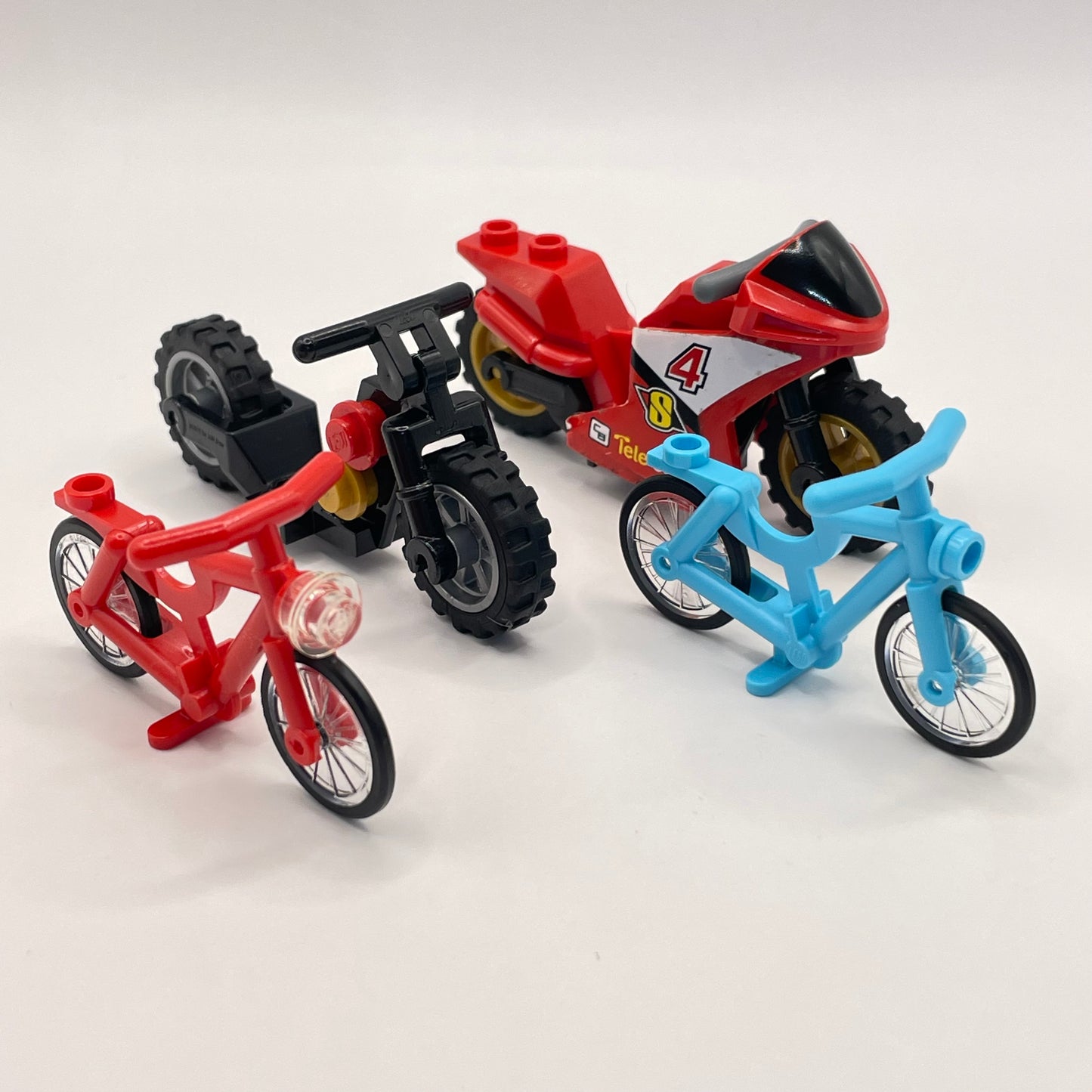LEGO Bikes, Mixed Colours, 4 Pieces