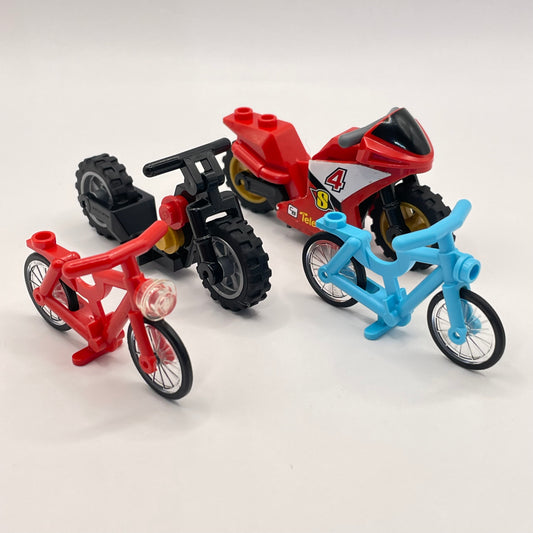 LEGO Bikes, Mixed Colours, 4 Pieces