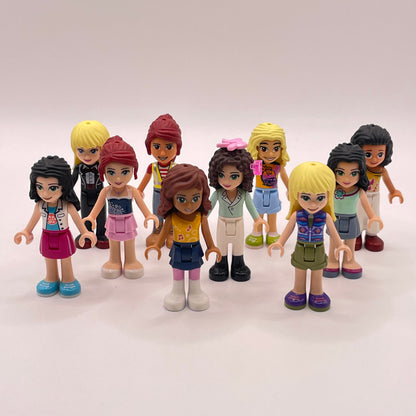 LEGO Friends, Minidolls, Minifigures, Set of 10