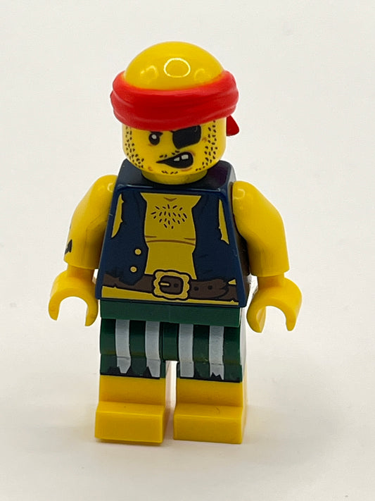LEGO Scallywag Pirate, Collectible Minifigure Series 16, (col252)