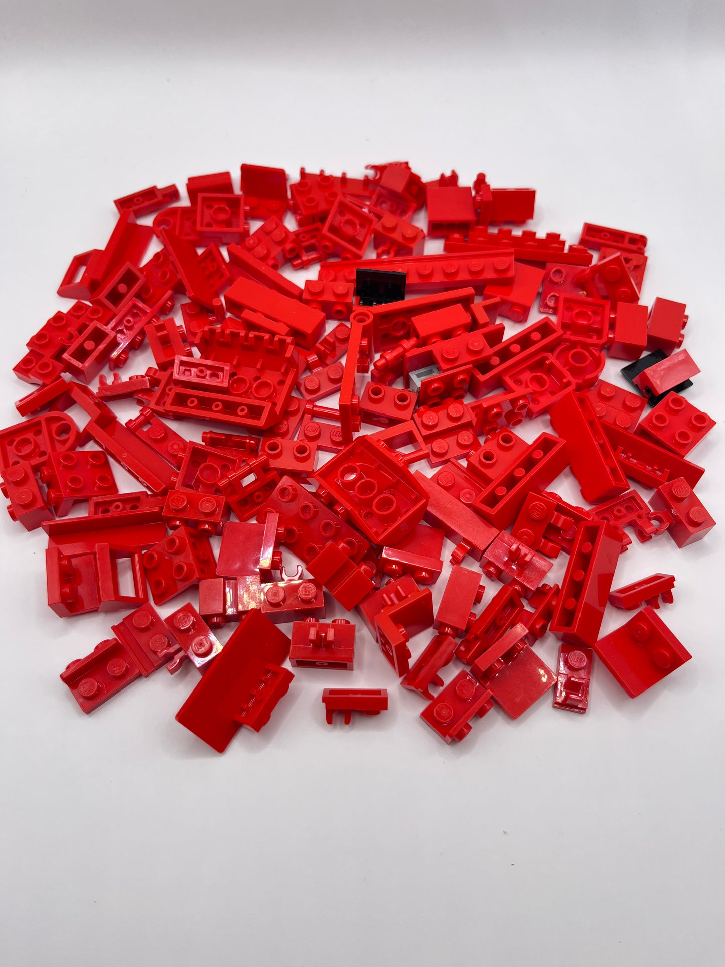 LEGO  Mixed SNOT, Red, Approx. 100g