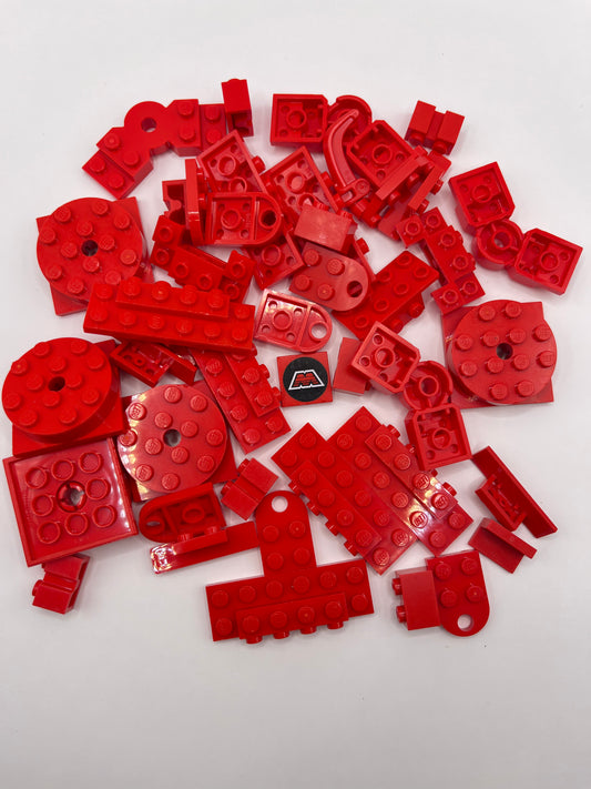LEGO  Vehicle With Turn Tables, Red, Approx. 70g