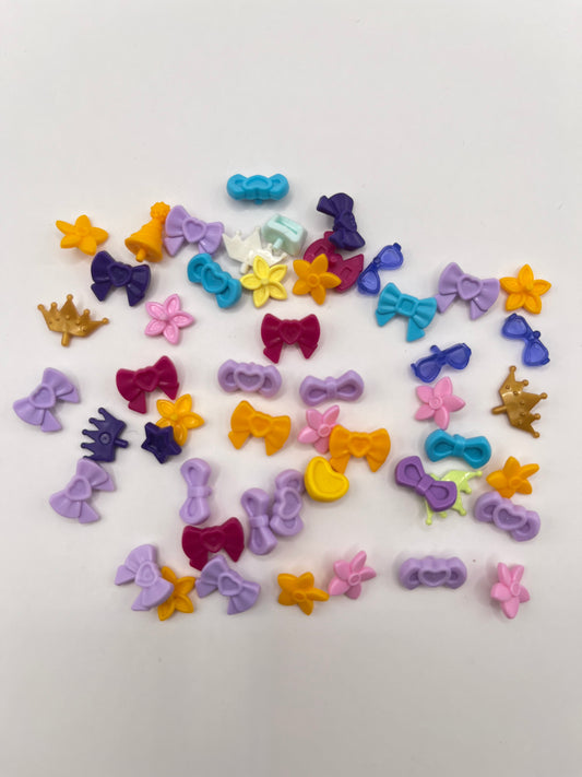 LEGO Head/Hair, Friends  Accessories, 50 Pieces